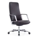 Ghế xoay văn phòng bọc da GXLD804