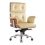 Ghế xoay văn phòng bọc da GXLD811