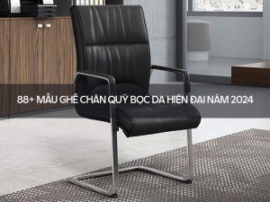 Ghế chân quỳ bọc da