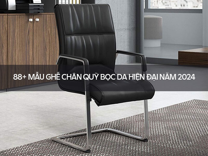 Ghế chân quỳ bọc da