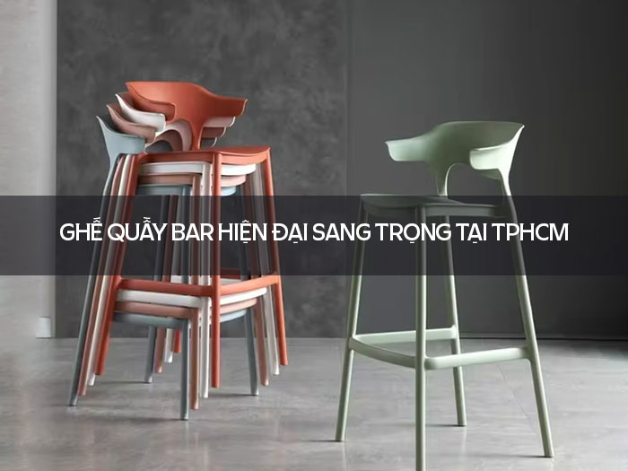 Ghế quầy bar hiện đại